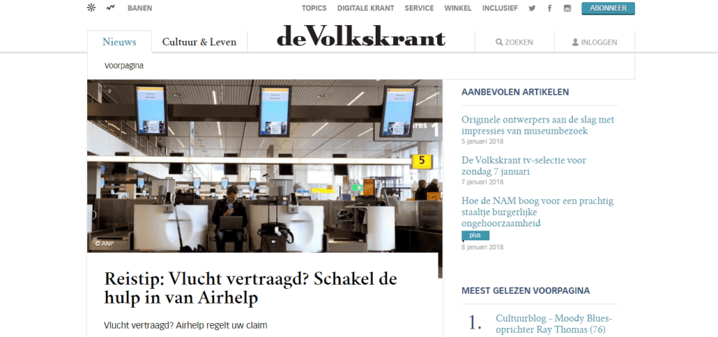 Volkskrant Airhelp